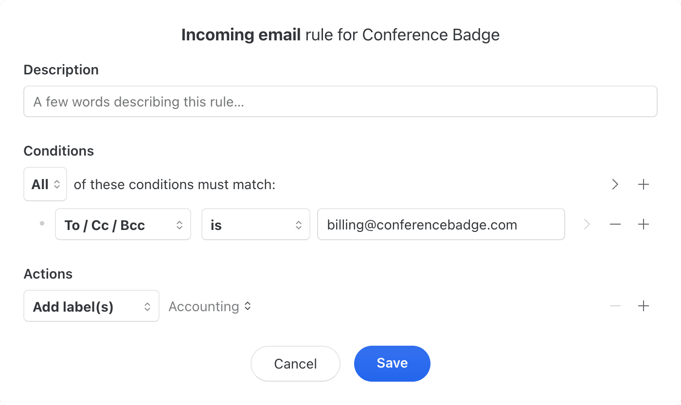 Rule to apply a shared label to share conversation with multiple teams Rule to apply a shared label to share conversation with multiple teams