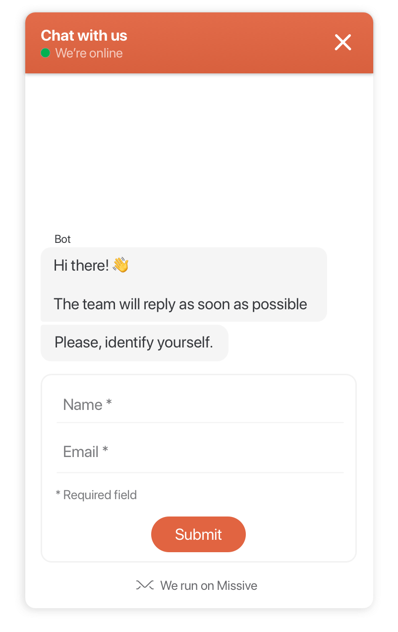 Chat authentication