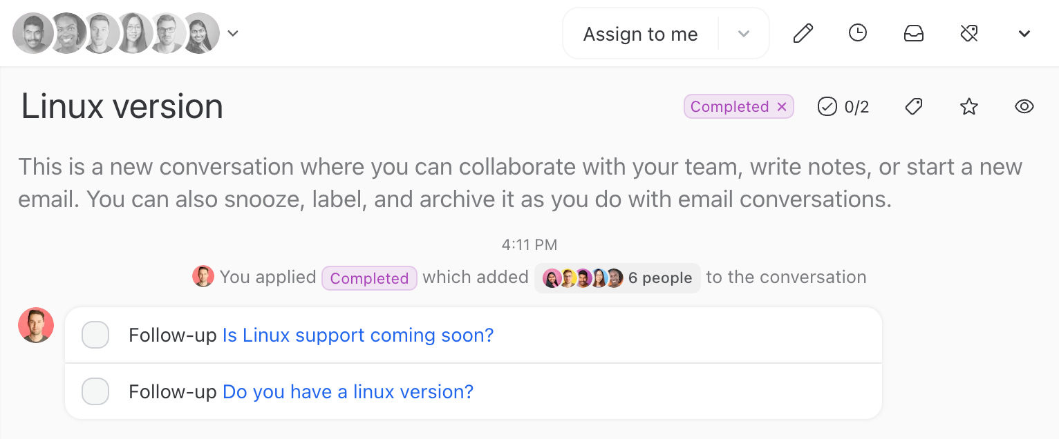 Tasks